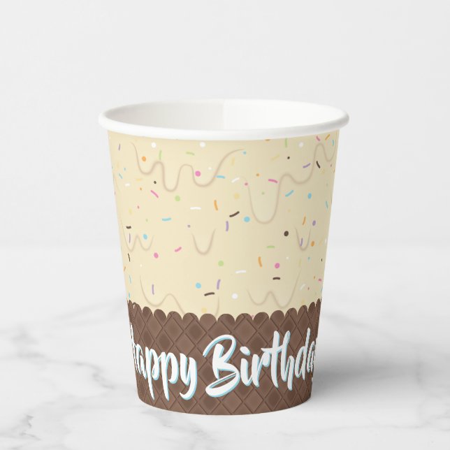Ice Cream Paper Cups (Left)