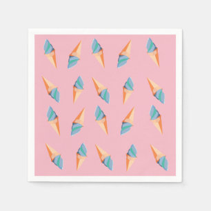 Ice Cream Paper Napkins