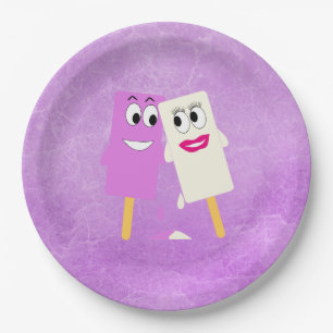 Ice Cream Paper Plate