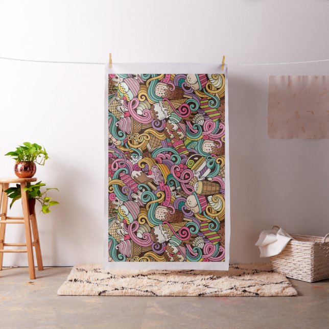 Ice Cream Parlour Fabric (In Situ)