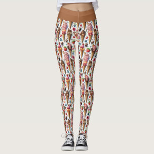 Ice-Cream Parlour Party Leggings