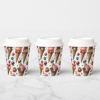 Ice-Cream Parlour Party Paper Cups