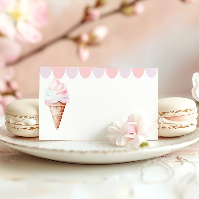 Ice cream pastel birthday food card (Creator Uploaded)