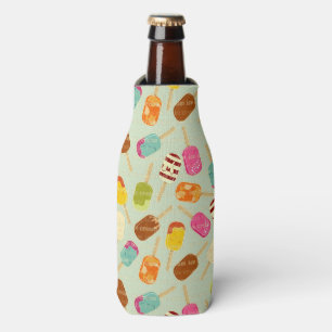 Ice Cream Pattern Bottle Cooler