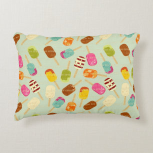 Ice Cream Pattern Decorative Cushion