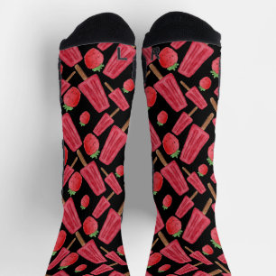 Ice cream pattern   Lollies pattern   lollipop 10  Socks