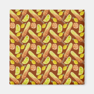 Ice cream pattern Lollies pattern lollipop 11 Magnet