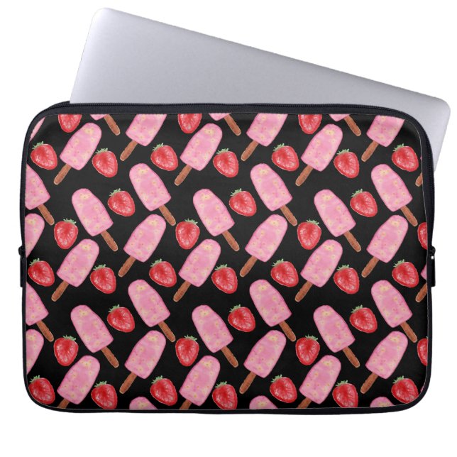 Ice cream pattern | Lollies pattern | lollipop 13 Laptop Sleeve (Front)