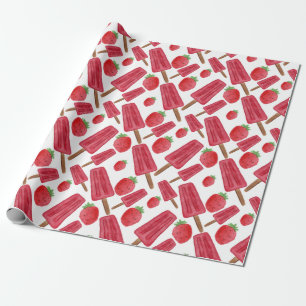 Ice cream pattern Lollies pattern lollipop 16 Wrapping Paper