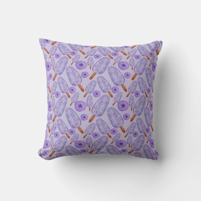 Ice cream pattern | Lollies pattern | lollipop 20 Cushion (Front)
