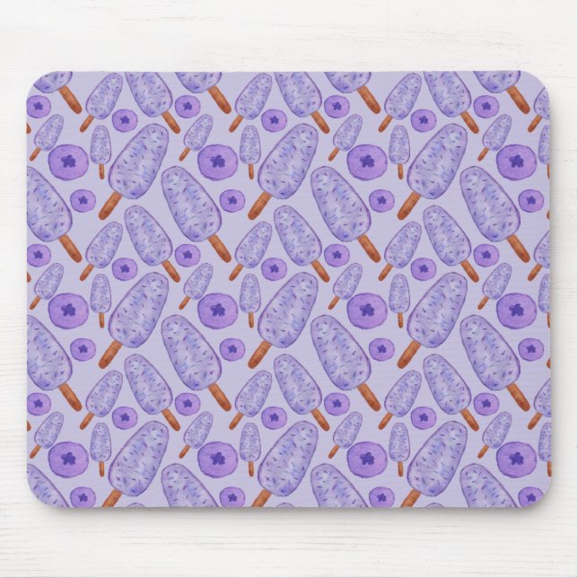 Ice cream pattern | Lollies pattern | lollipop 20 Mouse Pad (Front)