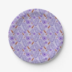 Ice cream pattern   Lollies pattern   lollipop 20 Paper Plate