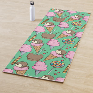 Ice cream pattern   Lollies pattern   lollipop 29 Yoga Mat
