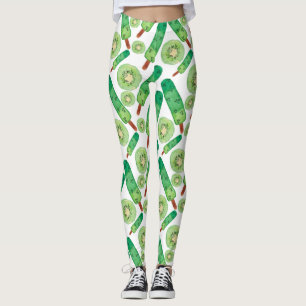 Ice cream pattern   Lollies pattern   lollipop 3 Leggings