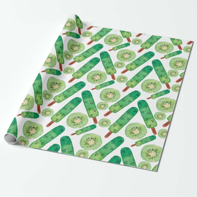 Ice cream pattern | Lollies pattern | lollipop 3 Wrapping Paper (Unrolled)