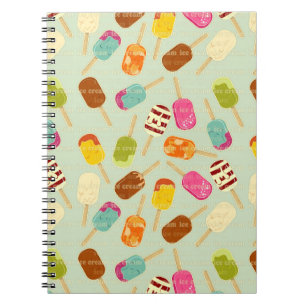 Ice Cream Pattern Notebook