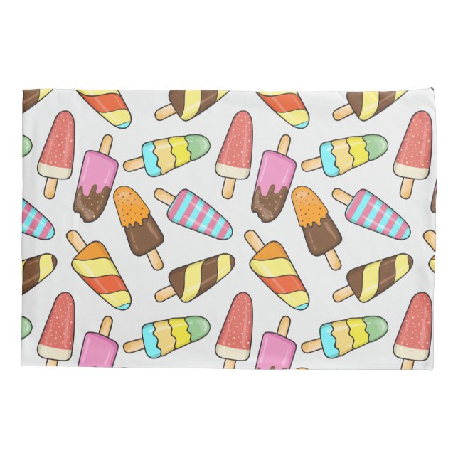 Ice Cream Pattern pillowcases (Back)