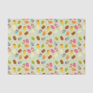 Ice Cream Pattern Tissue Paper