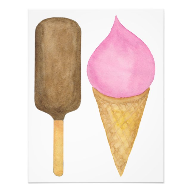 Ice cream photo print (Front)