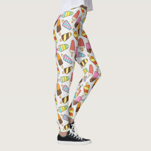 Ice Cream Popsicles leggings
