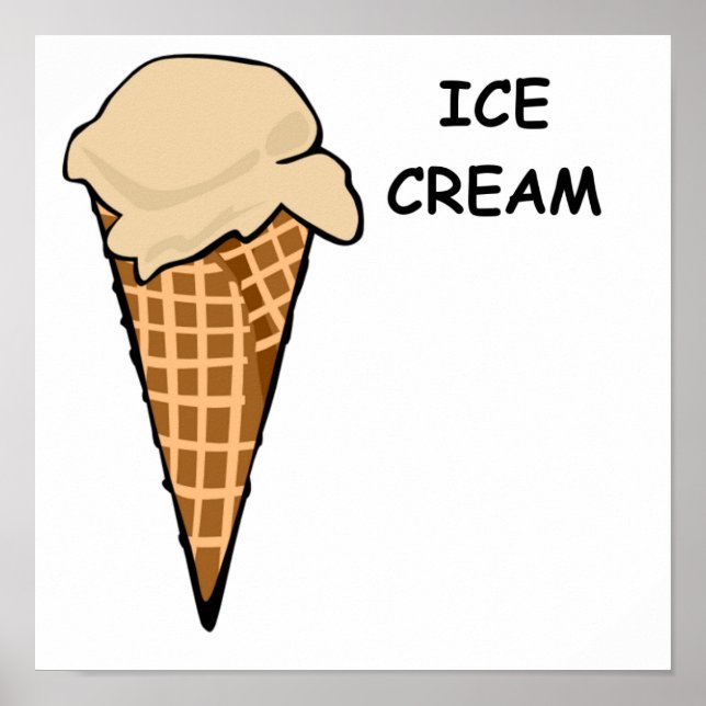 ICE CREAM POSTER (Front)
