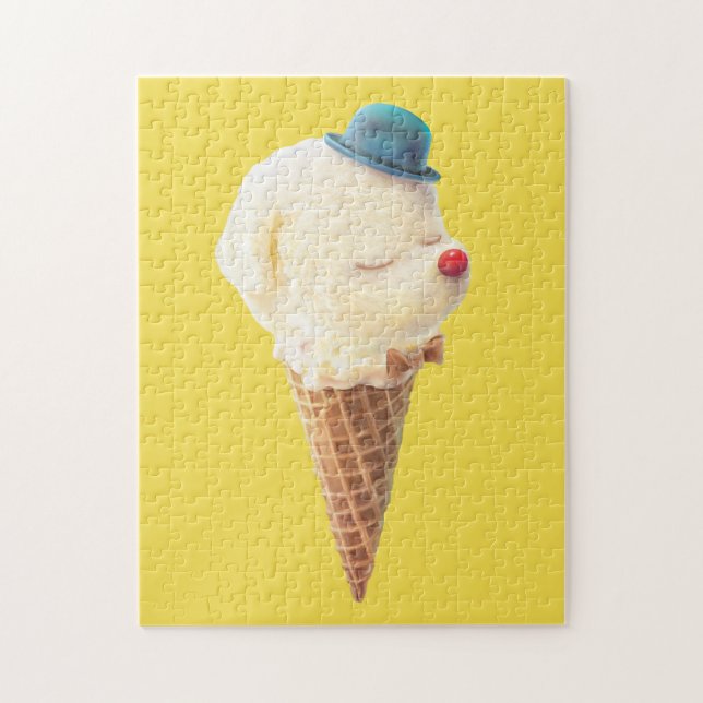 Ice Cream Puppy – Sweet & Chill Jigsaw Puzzle (Vertical)