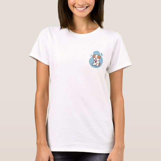 Ice Cream Puppy T-Shirt (Front)