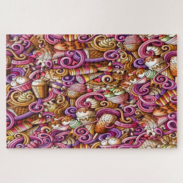 Ice Cream Puzzle (Horizontal)