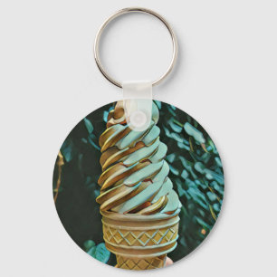 Ice cream recipe key ring