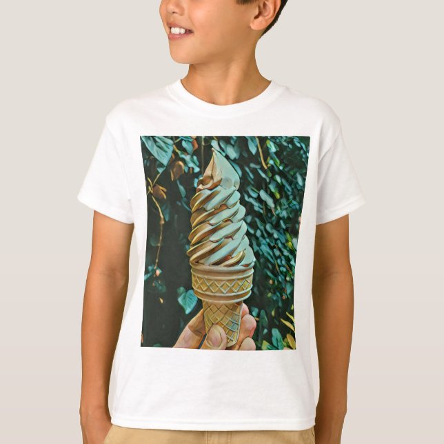 Ice cream recipe T-Shirt (Front)