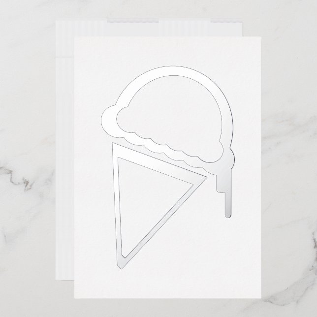 ice cream retro dripz (Envelope)