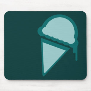 ice cream retro dripz mouse pad