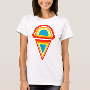 ice cream retro rainbowz T-Shirt