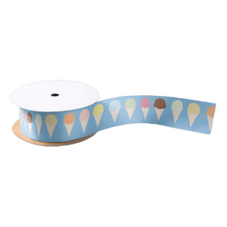 Ice Cream - Ribbon Satin Ribbon