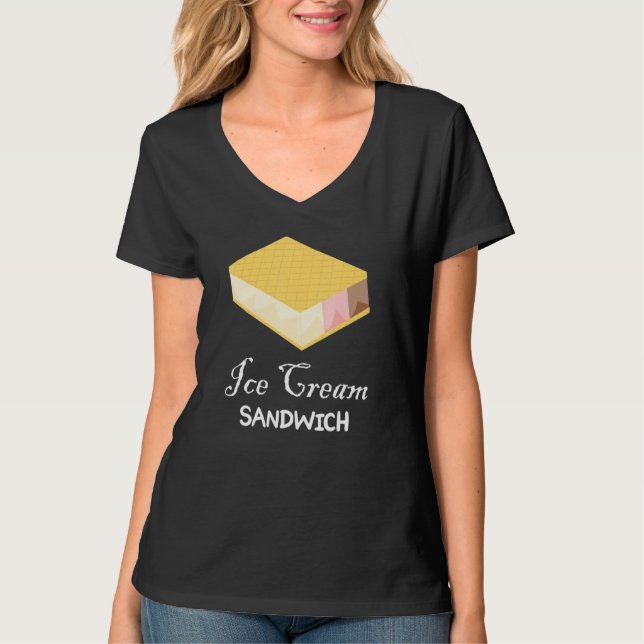 Ice Cream Sandwich T-Shirt (Front)
