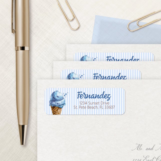 Ice Cream Scoop Boys Birthday (Creator Uploaded)