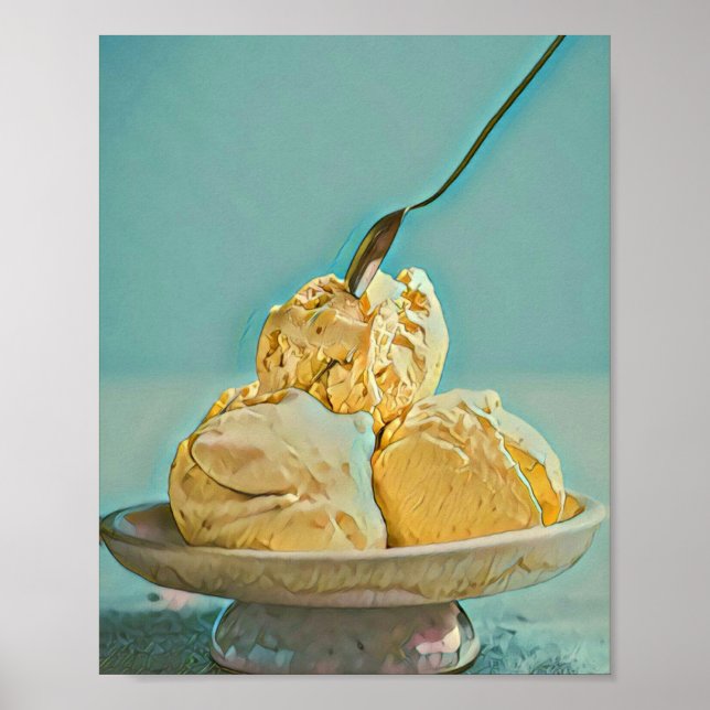 Ice cream scoop poster (Front)