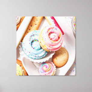 Ice Cream Seven Canvas Print