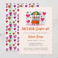 Ice Cream She's been scooped up Pink Bridal Shower