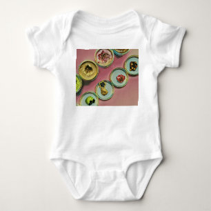 Ice cream shop decor baby bodysuit