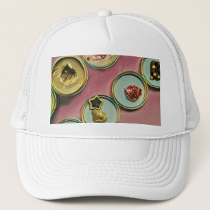 Ice cream shop decor trucker hat