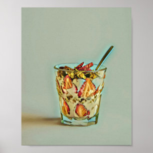 Ice cream shop poster