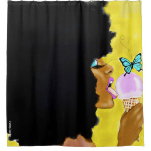 Ice Cream Shower Curtain