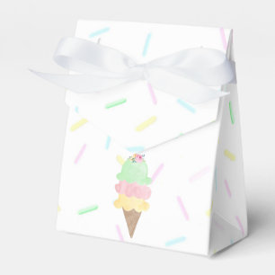 Ice Cream Shower Favour Box