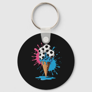 Ice Cream Soccer Ll Drip Men Women Game Soccer Dri Key Ring