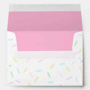 Ice Cream Sprinkle Party Envelope