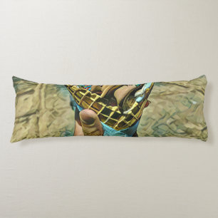 Ice cream sprinkles body cushion