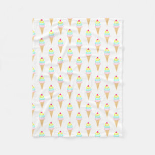 Ice Cream Sprinkles - Fleece Blanket
