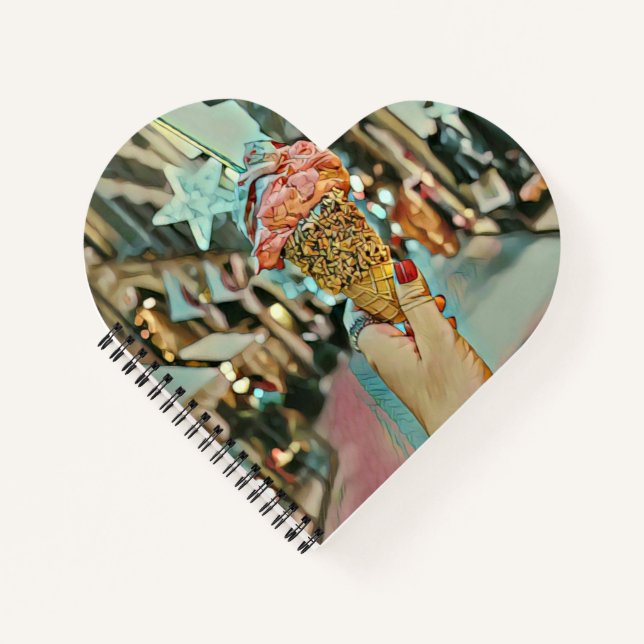 Ice cream sprinkles notebook (Front)