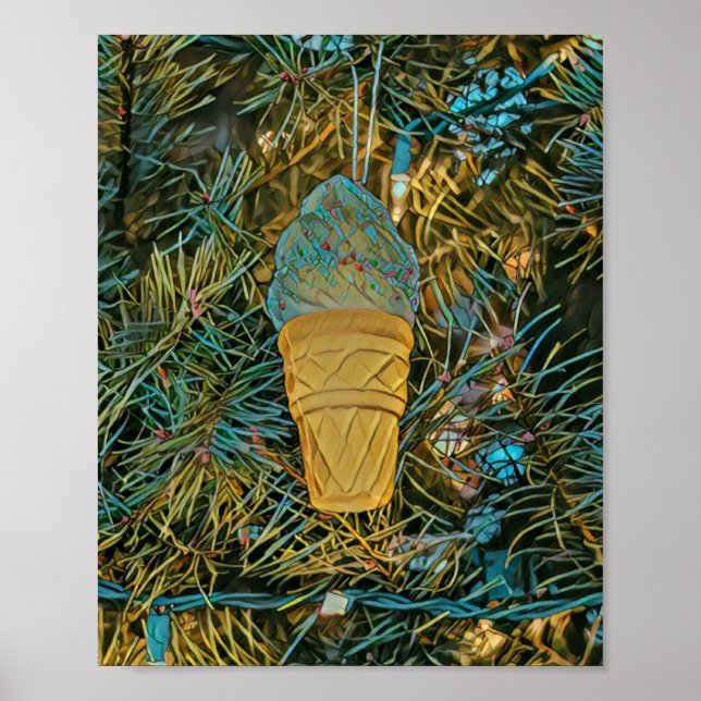 Ice cream sprinkles poster (Front)